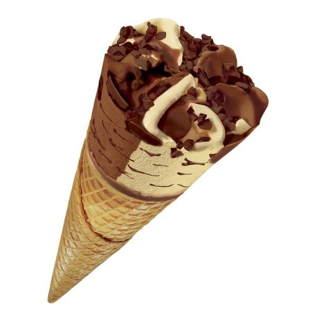 CONO VAINILLA-CHOCOLATE
