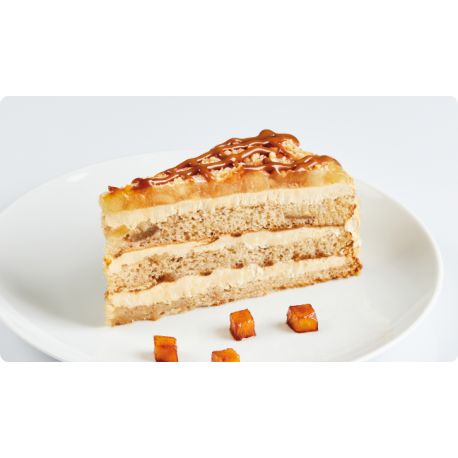 TARTA MANZANA, DULCE LECHE Y CANELA